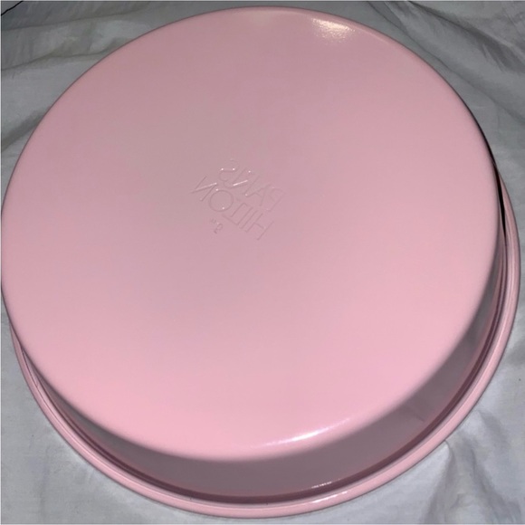 NWT Paris Hilton Pink 9 inch Cake Pan & 2 PIECE TOOL SET - Gold Spoon & Turner - Picture 11 of 16